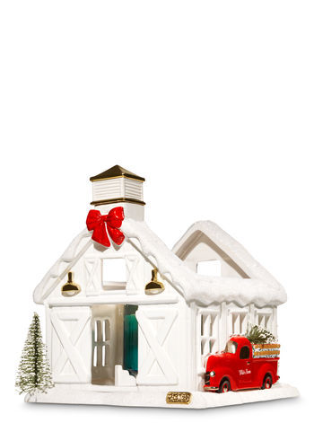 bath and body works gingerbread house candle holder