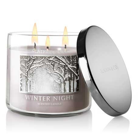 winter night candle bath and body works