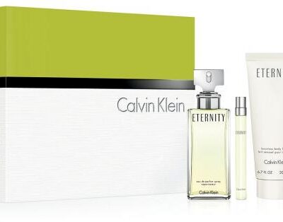 Eternity 3 Pcs Set For Women: 3.4 Edp Sp + 15 Ml Edp Sp + 6.7 Body Lotion