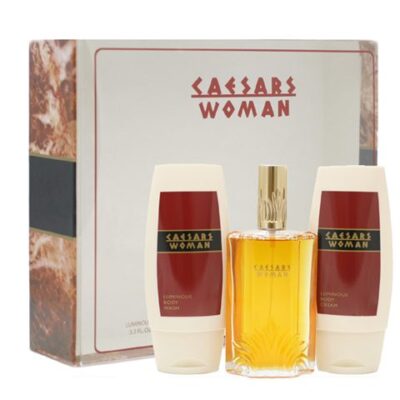 Caesars 3 Pcs Set For Woman: 3.3 Oz Col Sp + 3.3 Body Cream + 3.3 Body Wash