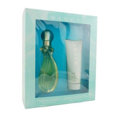 Wings 2 Pcs Set For Women: 3 Oz Edt Sp + 3.4 B/L