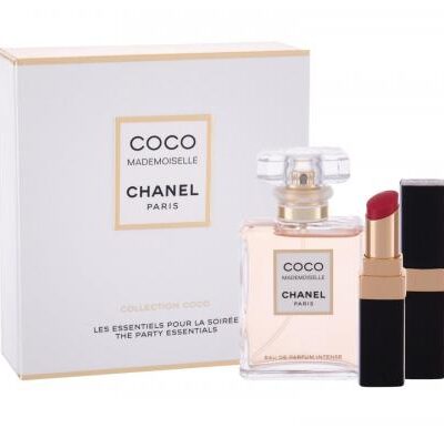 Chanel Coco Mademoiselle 2 Pcs Set: 1.2 Eau De Parfum Intense Spray + 0.1 Rouge Coco Flash Lip Colour