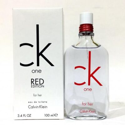 Ck One Red Tester 3.4 Edt Sp For Women
