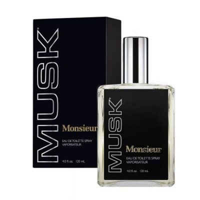 Monsieur Musk 4 Oz Eau De Toilette Spray For Men