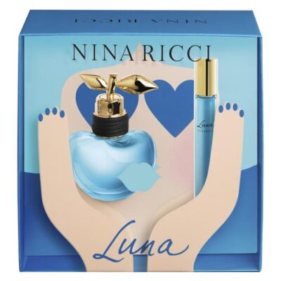 Nina Ricci Luna 2 Pcs Set For Women: 1.7 Eau De Toilette Spray + 0.33 Oz Rollerball