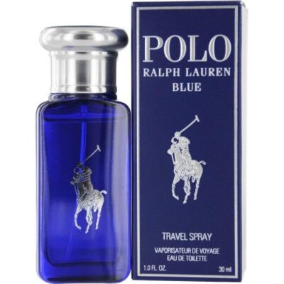Polo Blue 1 Oz Eau De Toilette Spray (Travel)