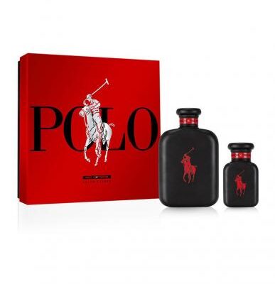 Polo Red Extreme 2 Pcs Set: 4.2 Parfum Spray +1.36 Parfum Spray (Hard Box)
