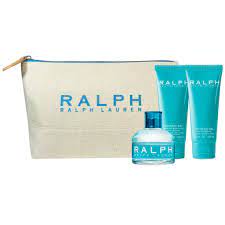 Ralph 4 Pcs Set: 3.4 Eau De Toilette Spray + 3.4 Body Lotion + 3.4 Shower Gel + Cosmetic Bag