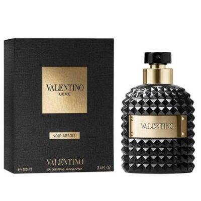 Valentino Uomo Noir Absolu 3.4 Eau De Parfum Spray