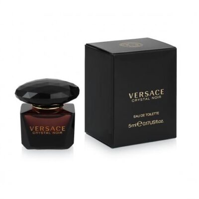 Versace Crystal Noir 0.17 Oz Eau De Toilette Mini